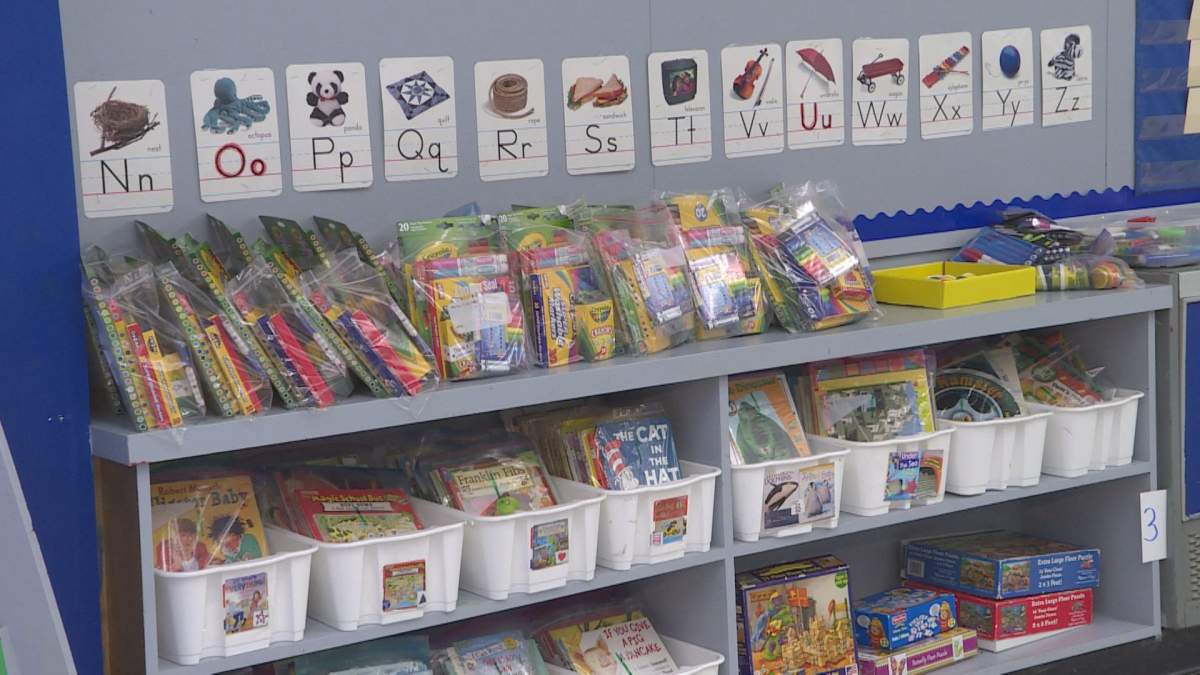 At WMEMS, school supplies, books and toys will be divided up and rotated to ensure the items can be properly sanitized and shelved for a period of time before being used again.