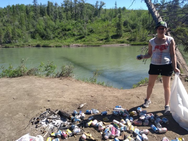 ‘We found feces fairly close to the river’ Calgary cleanup crews find