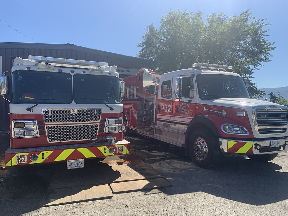 FILE. West Kelowna Fire Rescue.