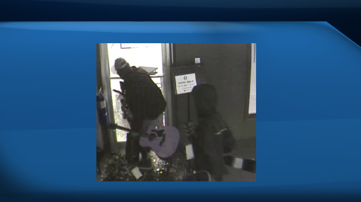 RCMP are asking the public to assist in solving a break, enter and theft at a music store on Commercial Street in New Minas, that occurred July 31 just after 3 a.m.
