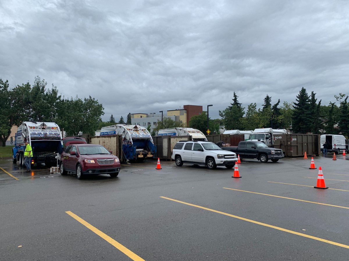 Edmonton hosts a Big Bin event for the first time since the COVID-19 shutdown many events around the city, Saturday, Aug. 22, 2020. 