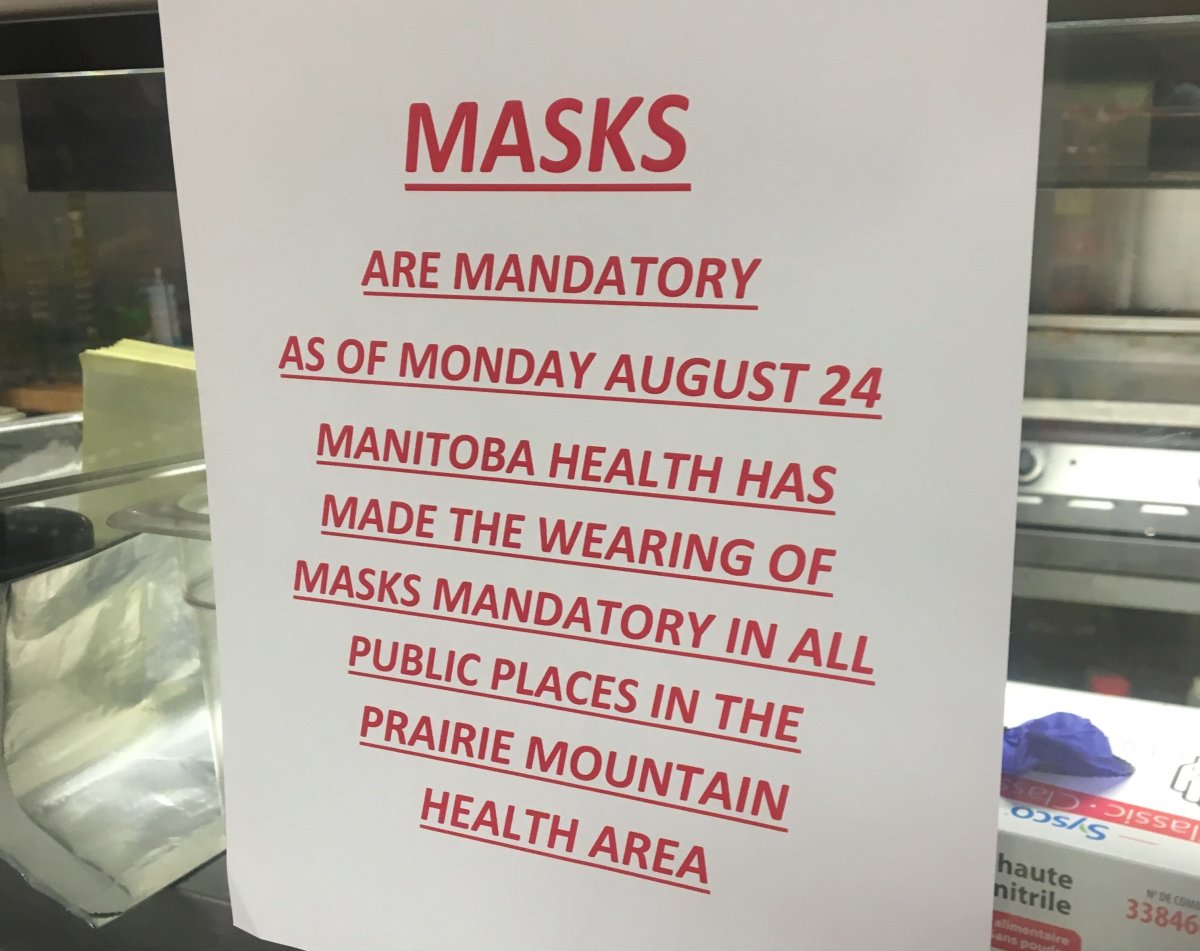 Masks are now mandatory in Brandon, Man.