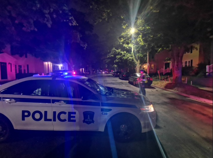 Police are on scene off the corner of Waterloo St and Fraser St in Halifax.