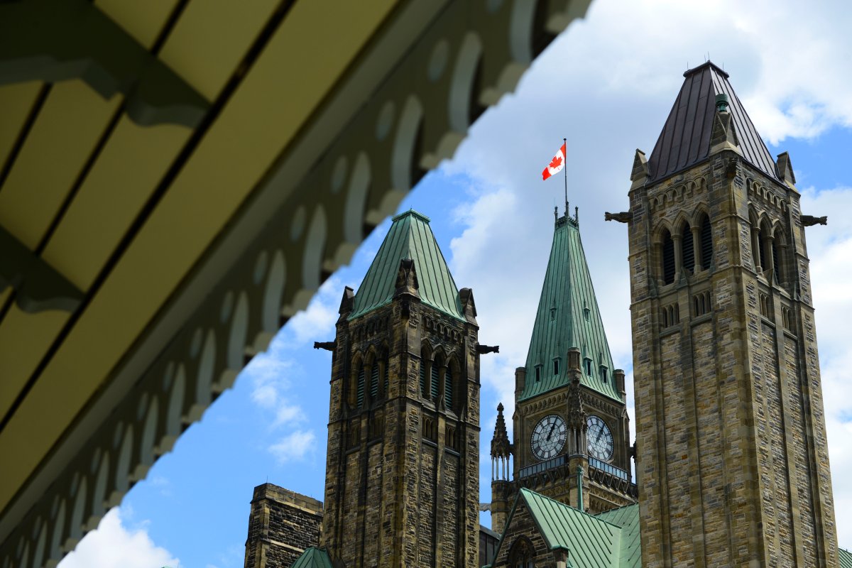 Parliament Hill in Ottawa on Tuesday, July 21, 2020. MP's returned to the House of Commons for a second day in a row to deal with another round of COVID-19 measures. 