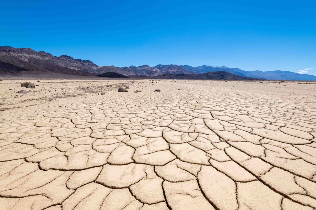 This file photo shows the landscape of Death Valley National Park in California.