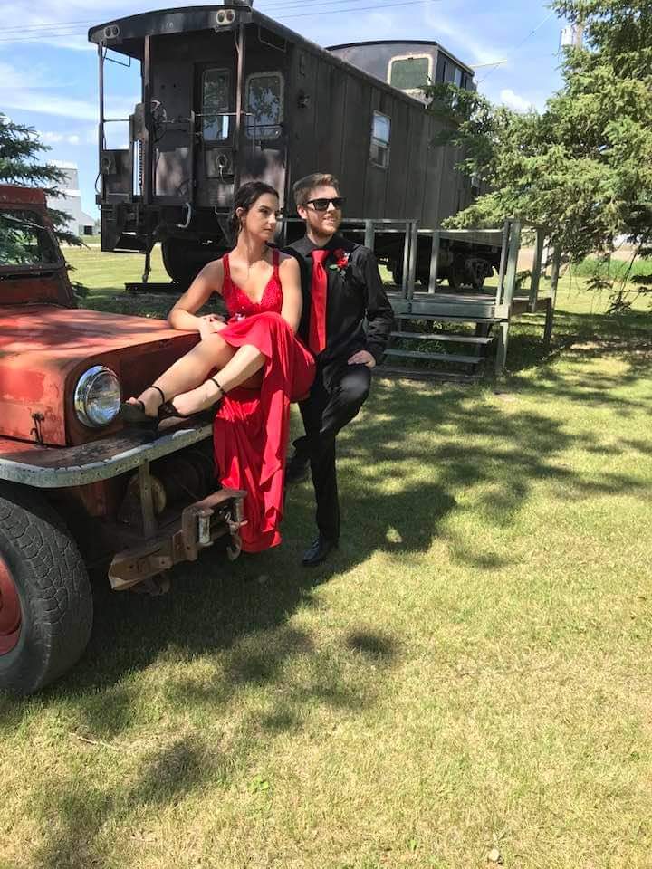 Shayna Barnesky and Carter Tilbury from Melita, Man., were killed after a tornado struck near Virden on Friday.