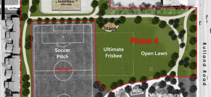 Construction on Rutland Centennial Park will begin on Wednesday.