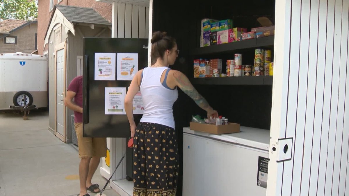 Community fridge helps put fresh food on the table for struggling