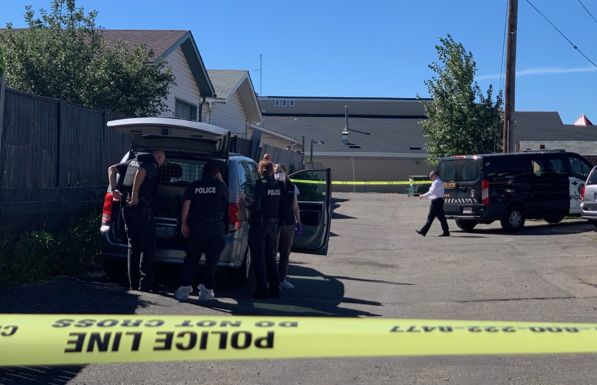 Police are investigating after a man who carried a gun publicly in Calgary died by suicide in the 3800 block of Rundlehorn Drive N.E. on Saturday, Aug. 22, 2020.