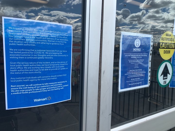 Walmart in south Edmonton closed due to COVID-19 outbreak, 12 staff ...