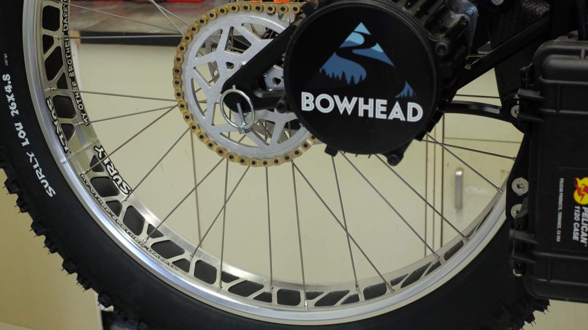 All-terrain accessible bike.