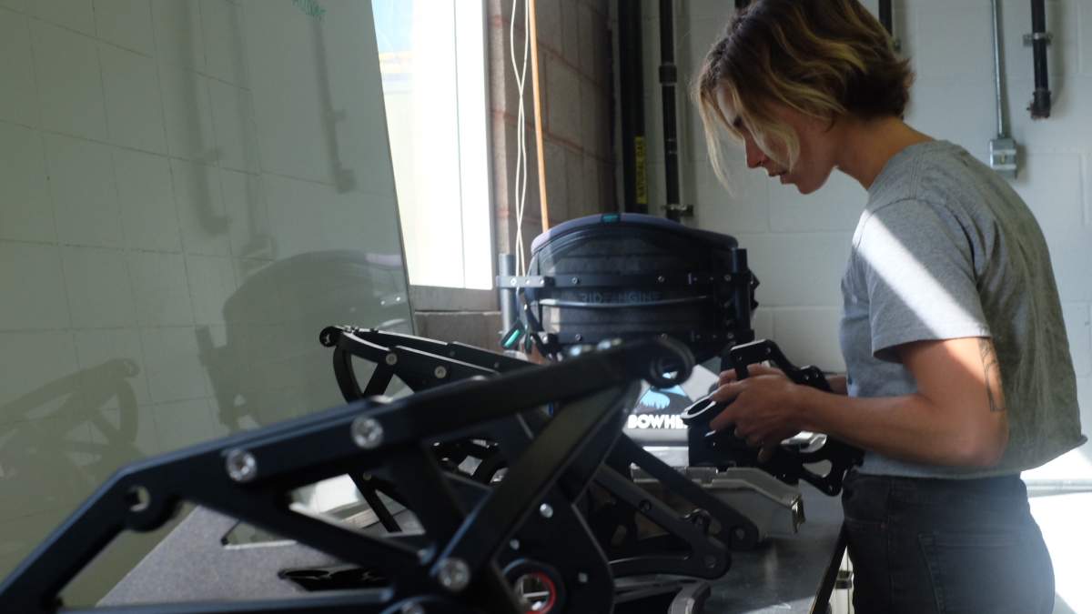 Work being done to design and build Bowhead, an all-terrain accessible bike.