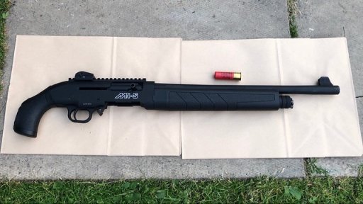 This 12-gauge semi-automatic shotgun was recovered at the scene of the incident, ASIRT said.