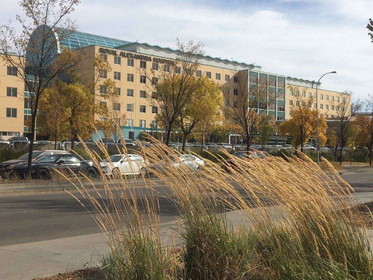 The Royal Alexandra Hospital in Edmonton, Alta., on Sept. 23, 2020.
