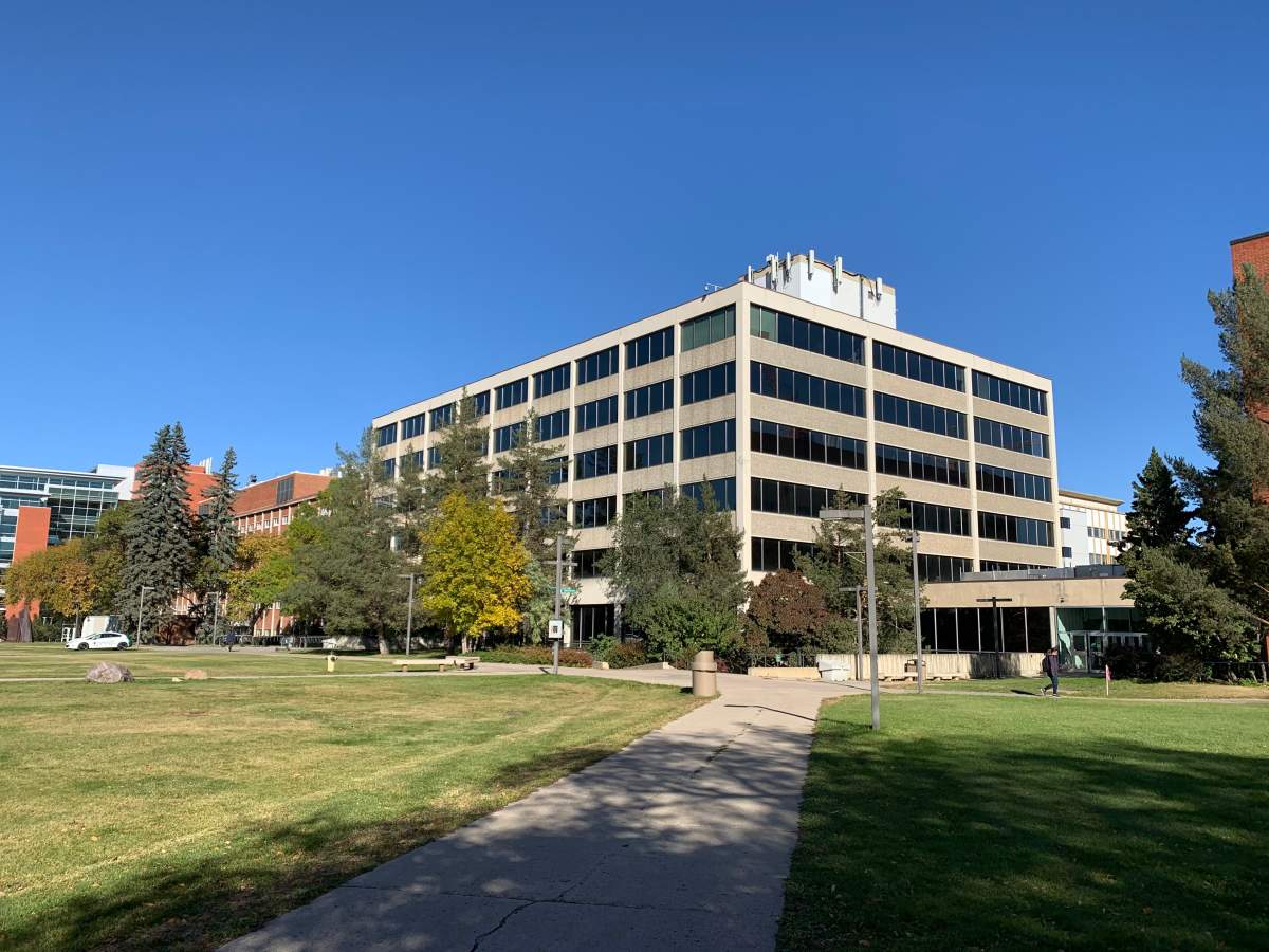 The University of Alberta campus on Sept. 30, 2020.