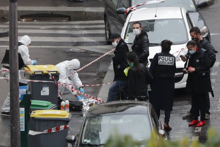 7 in custody after stabbing attack outside Charlie Hebdo office in Paris: officials