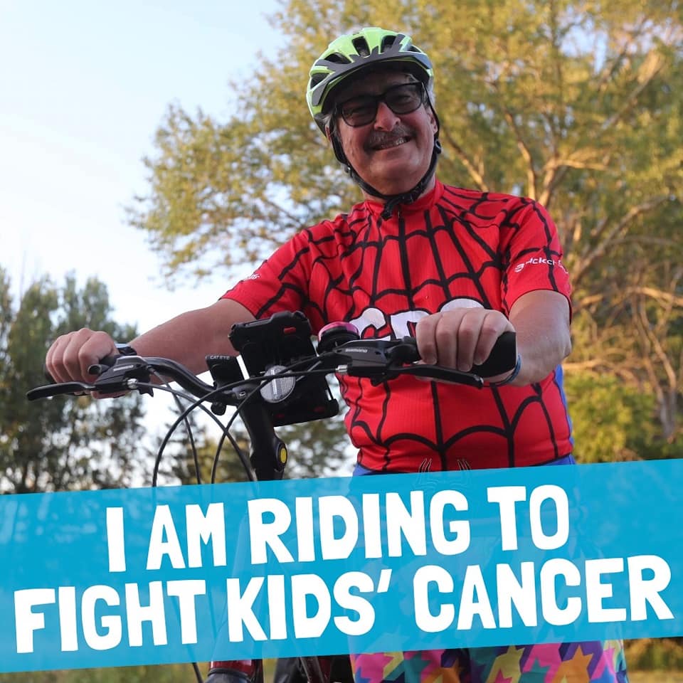 Winnipeg man bikes 701 km for cancer research - image