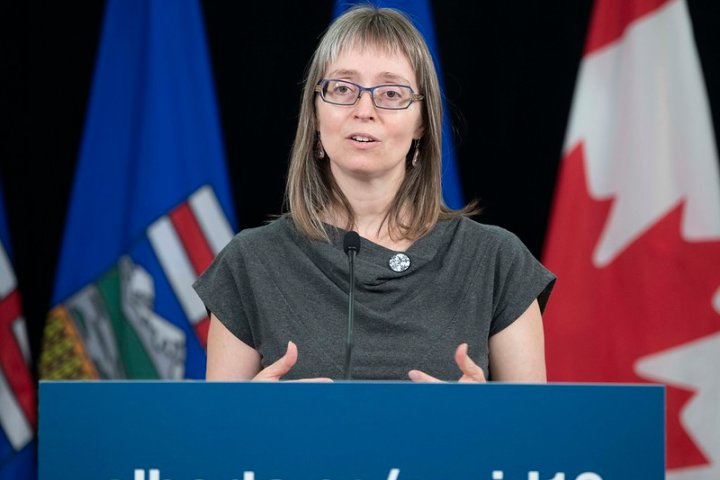 Alberta’s chief medical officer of health to provide COVID-19 update Thursday afternoon