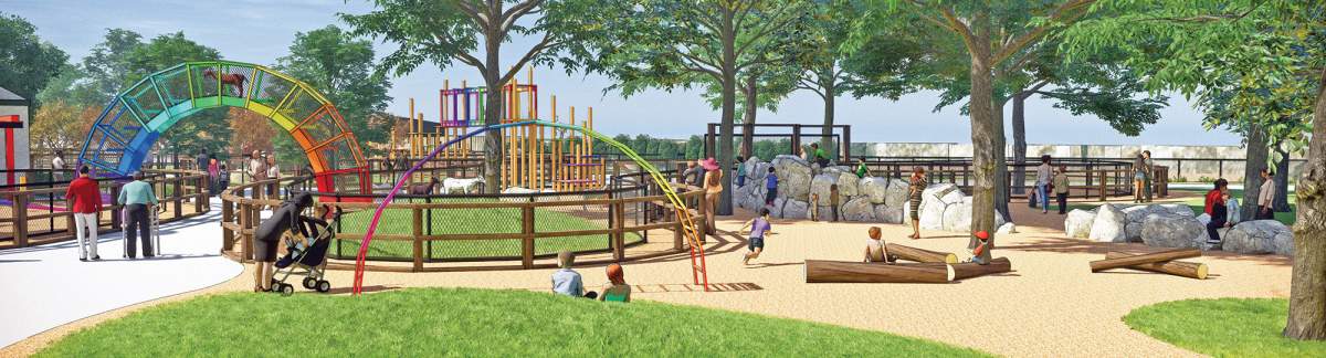 Renderings show what the new exhibit will look like.