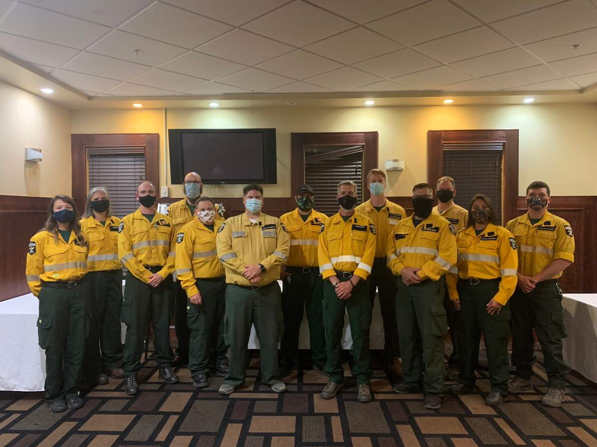 Alberta firefighters ready to head to Oregon to help battle wildfires. 