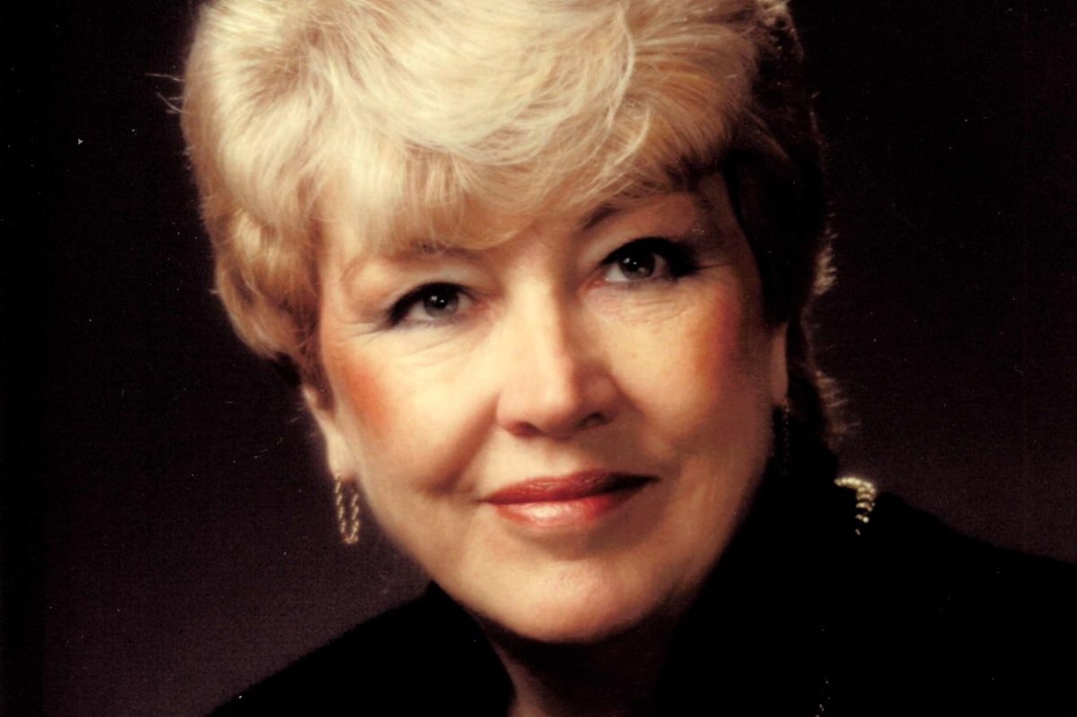 Former MLA, cabinet minister and senator, Brenda Robertson. 