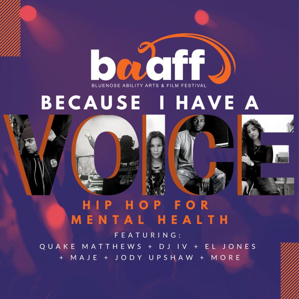 Because I Have a Voice: Hip Hop for Mental Health Concert - image
