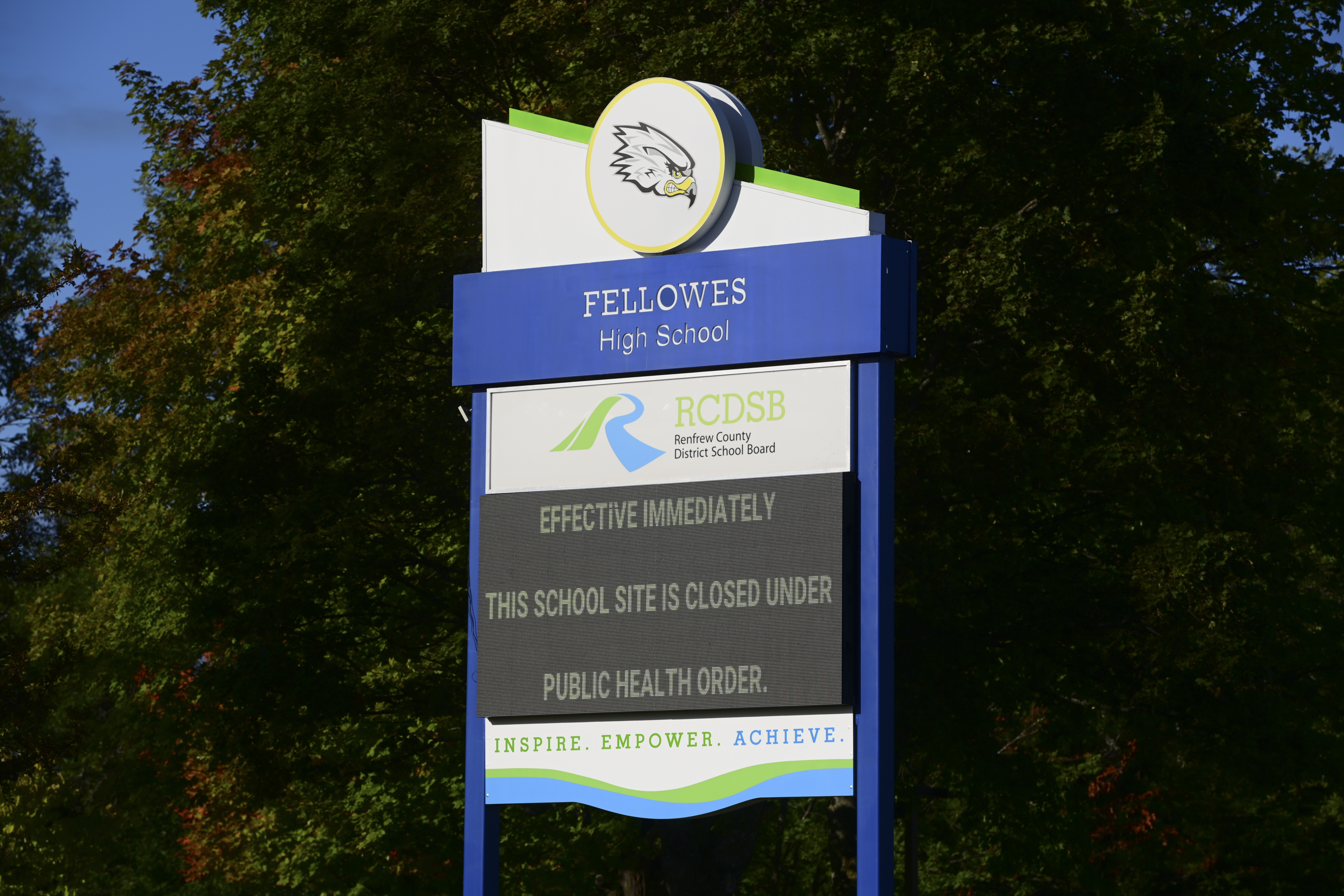 Outbreak over: Fellowes High School in Pembroke, Ont. to reopen Monday -  Ottawa | Globalnews.ca