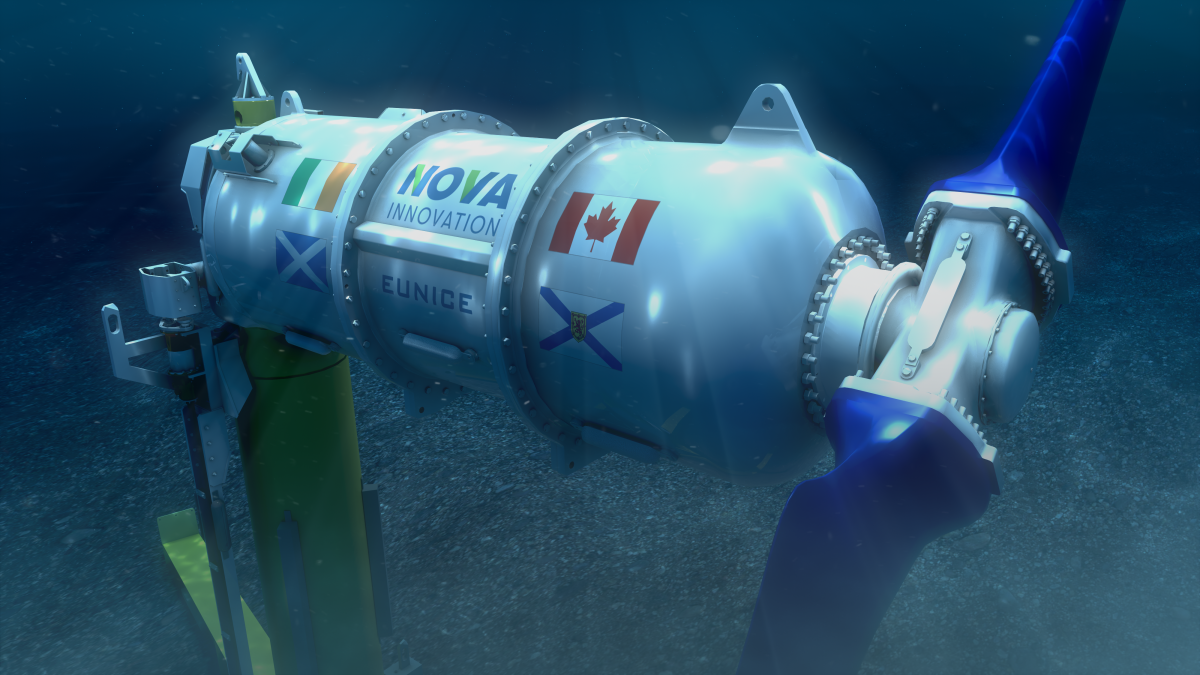 Up to 15 turbines will operate on the seabed. 