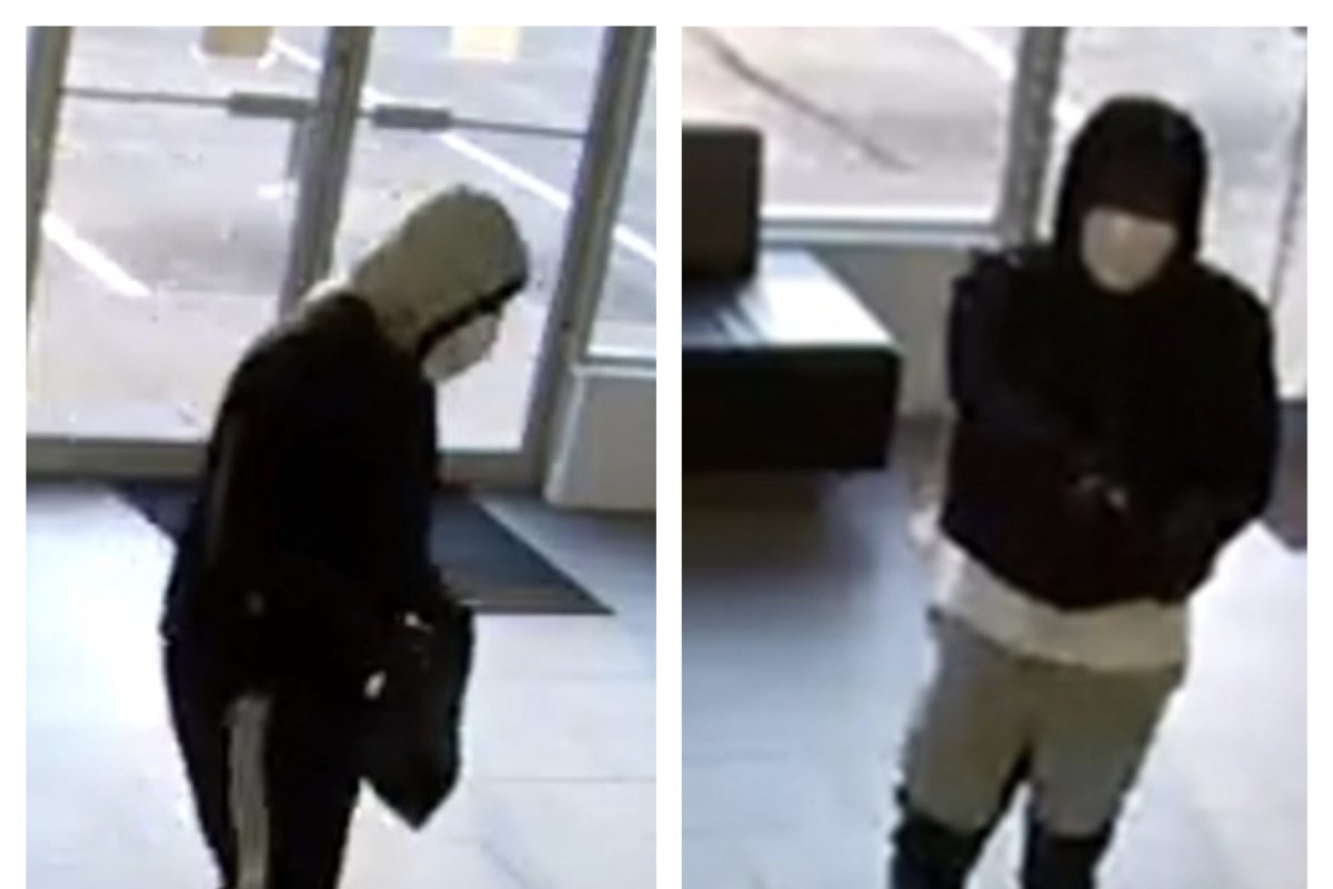 Cobourg police seek two suspects in a retail store robbery on Wednesday, Sept. 16. 