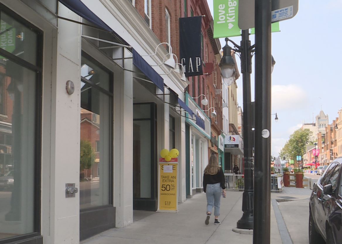 An Ontario court ruled in favour of a Kingston landlord against the Gap over unpaid rent. Gap closed a long-running store in Kingston last year due to the pandemic. 