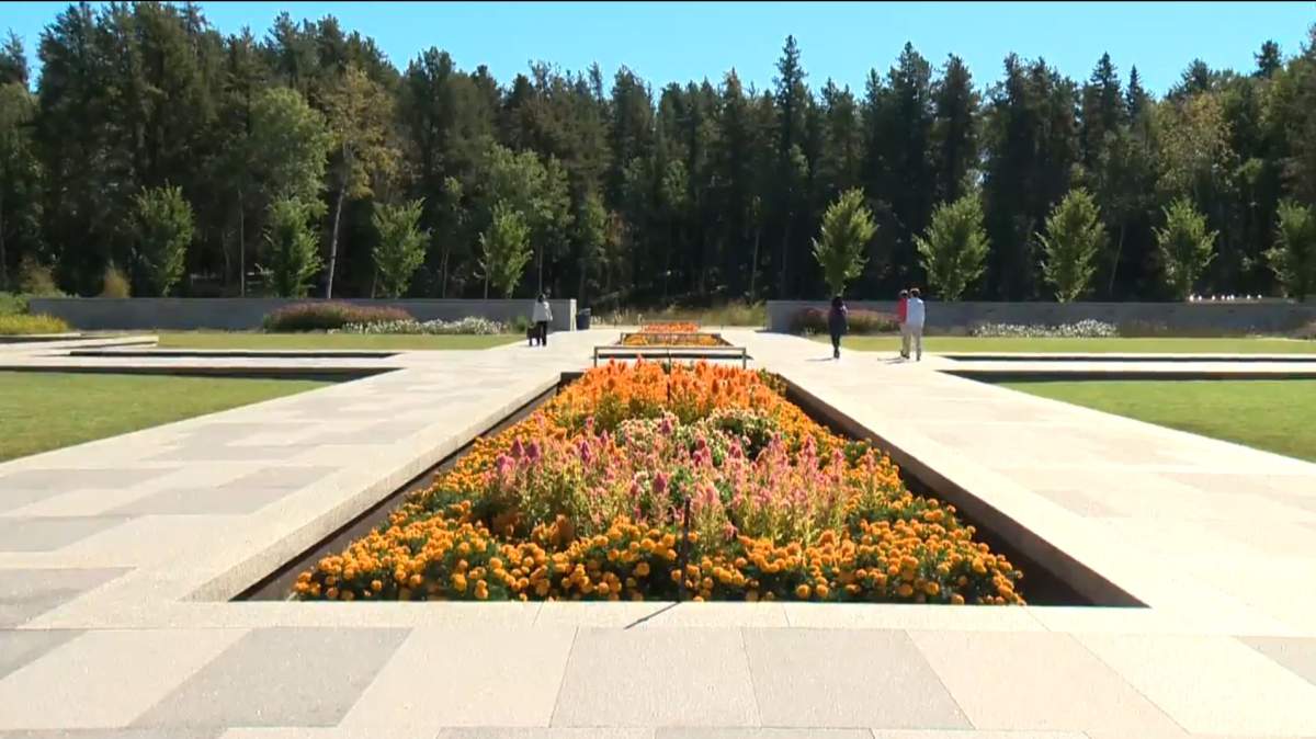 The Aga Khan Garden at the University of Alberta Botanical Gardens southwest of Edmonton in Parkland County, Alta. on Thursday, September 10, 2020.