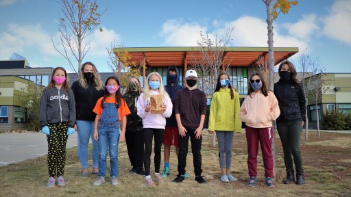 In August, the student-led Douglas Park Green Team won a 2019 waste minimizing award from the Saskatchewan Waste Reduction Council