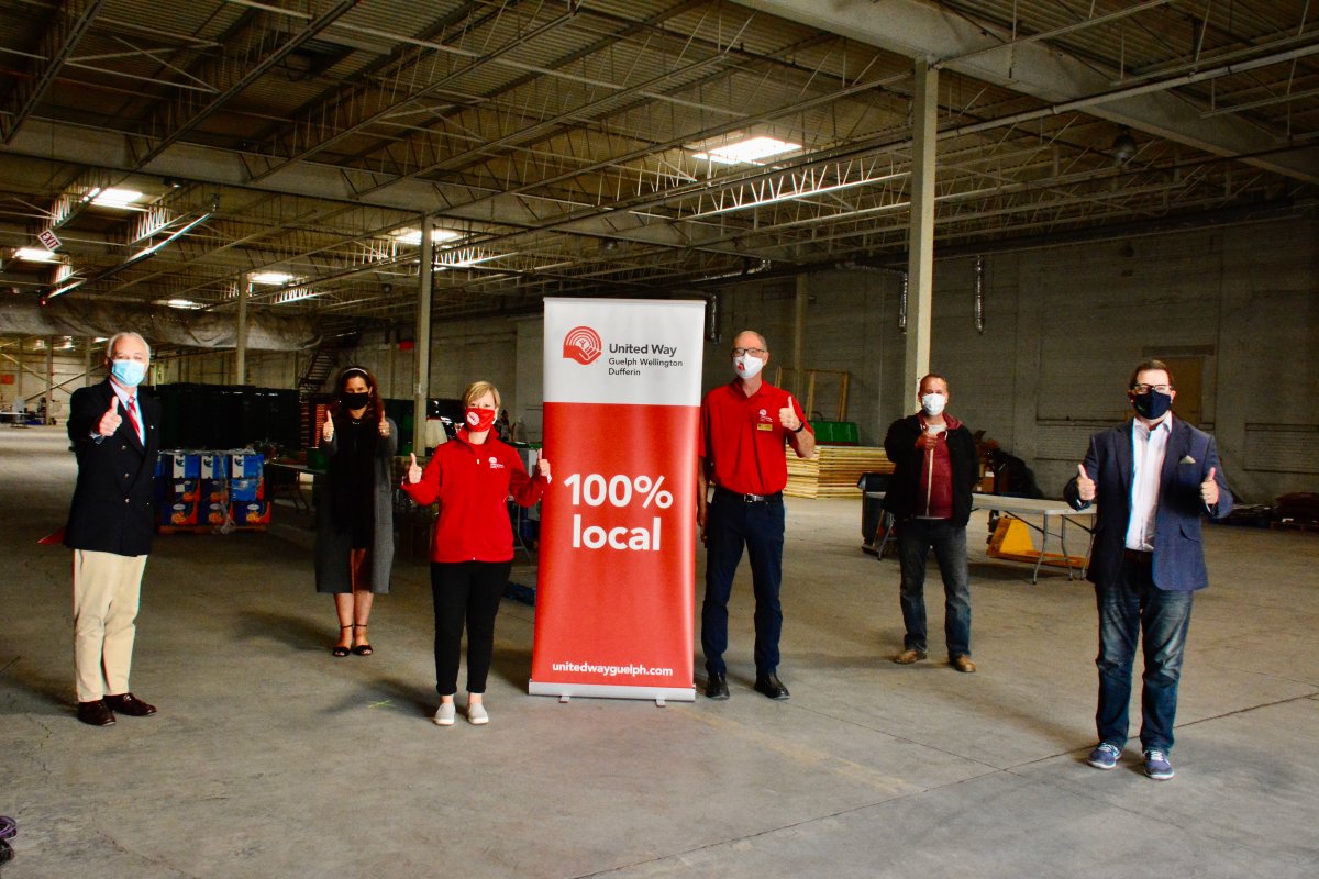 The United Way in Guelph launched its 2020 fundraising campaign on Tuesday. 