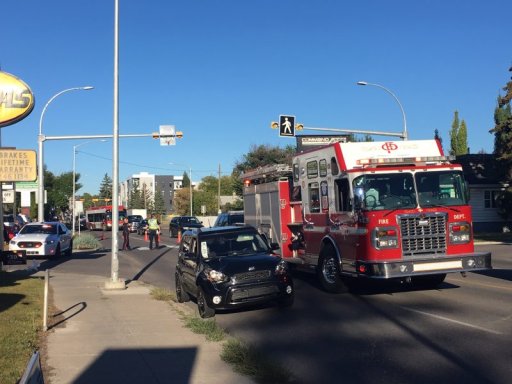 Both EMS and CPS said the children were hit in the area of 17 Avenue and 25 Street Southwest at around 8:15 a.m. on Wednesday, Sept. 9, 2020.