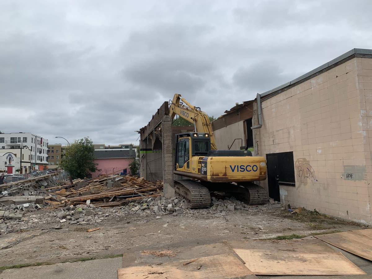 The A. Minchau Blacksmith Shop building in Old Strathcona on Monday, Sept. 14, 2020.