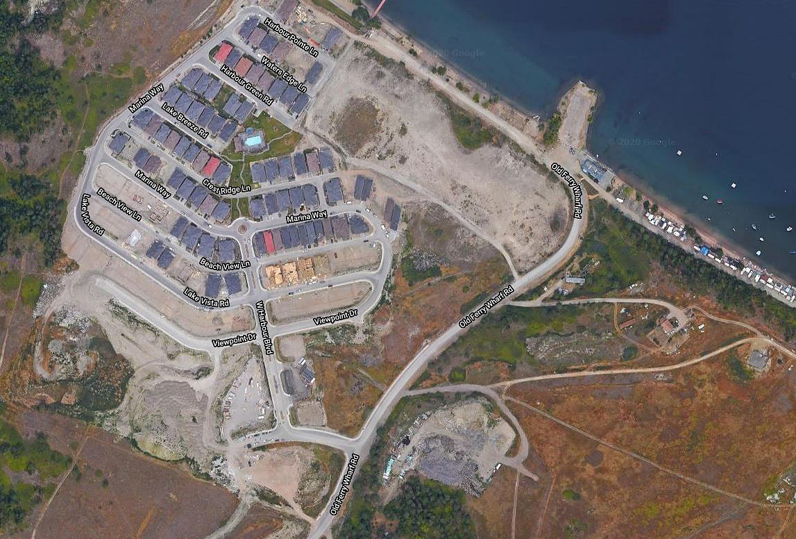 Westbank First Nation says Old Ferry Wharf Road is closed because of a propane leak. There is no confirmed time when it will reopen.