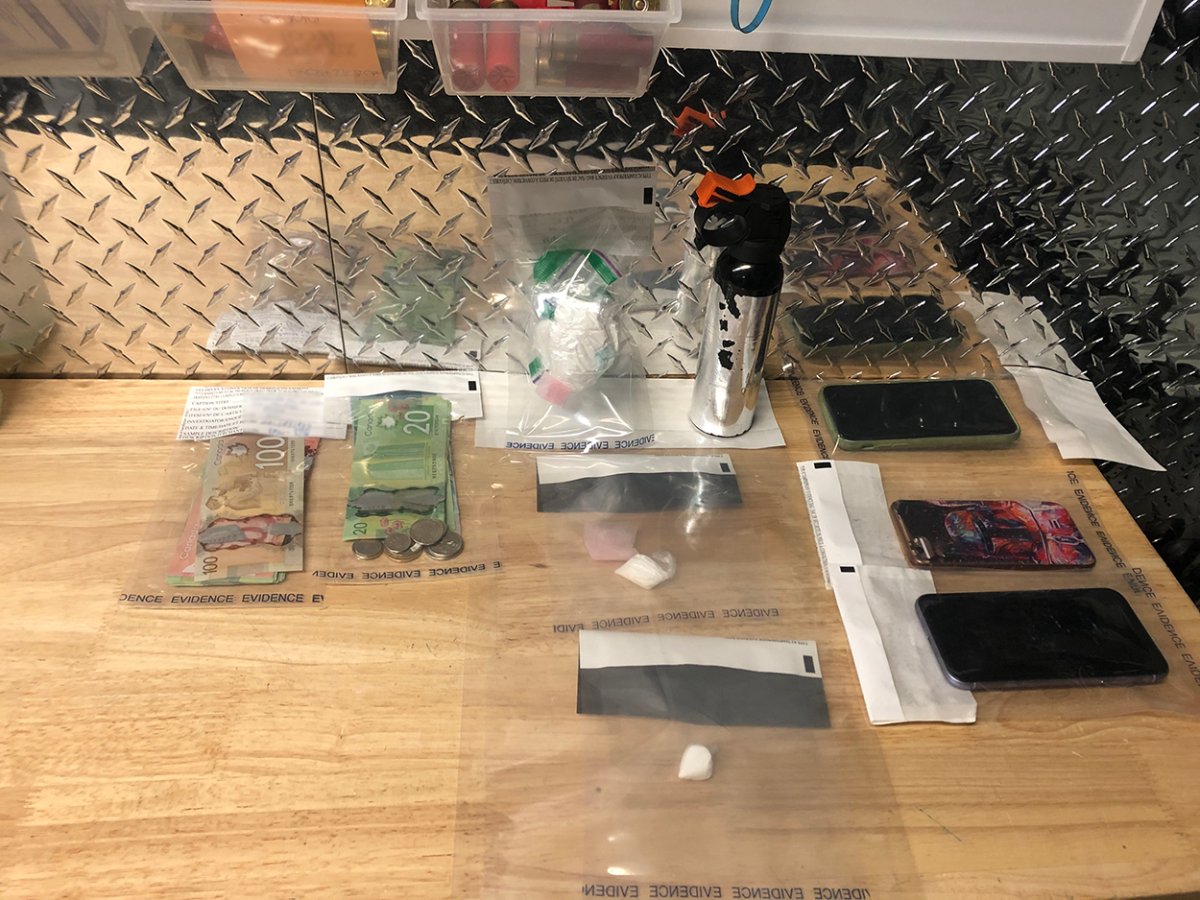 Contraband seized by Thompson RCMP.