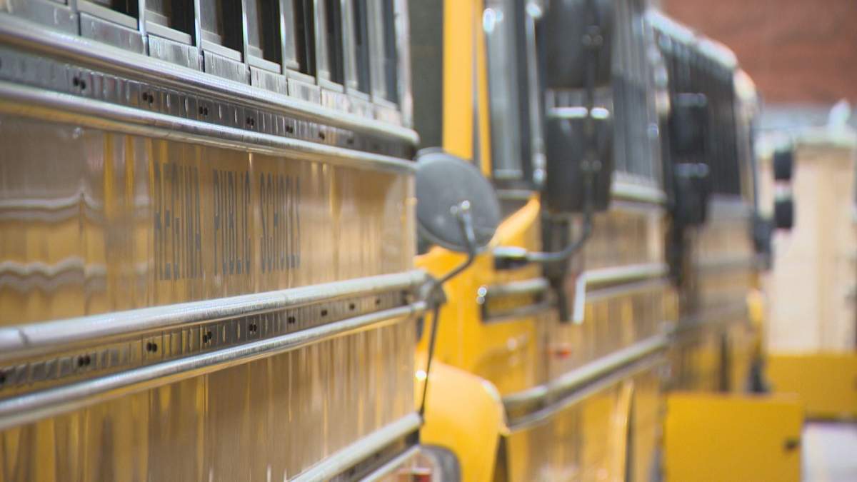 The Winnipeg School Division is warning parents its bus drivers will be in a legal position to strike as of Sept. 8.
