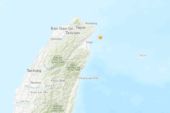 5.9-magnitude earthquake near Taiwan sways buildings in Taipei