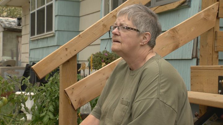 Sharon Bradley is one of the last people living in McNab Park.
