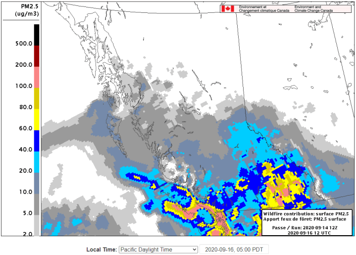 Okanagan weather offthechart air quality continues Okanagan