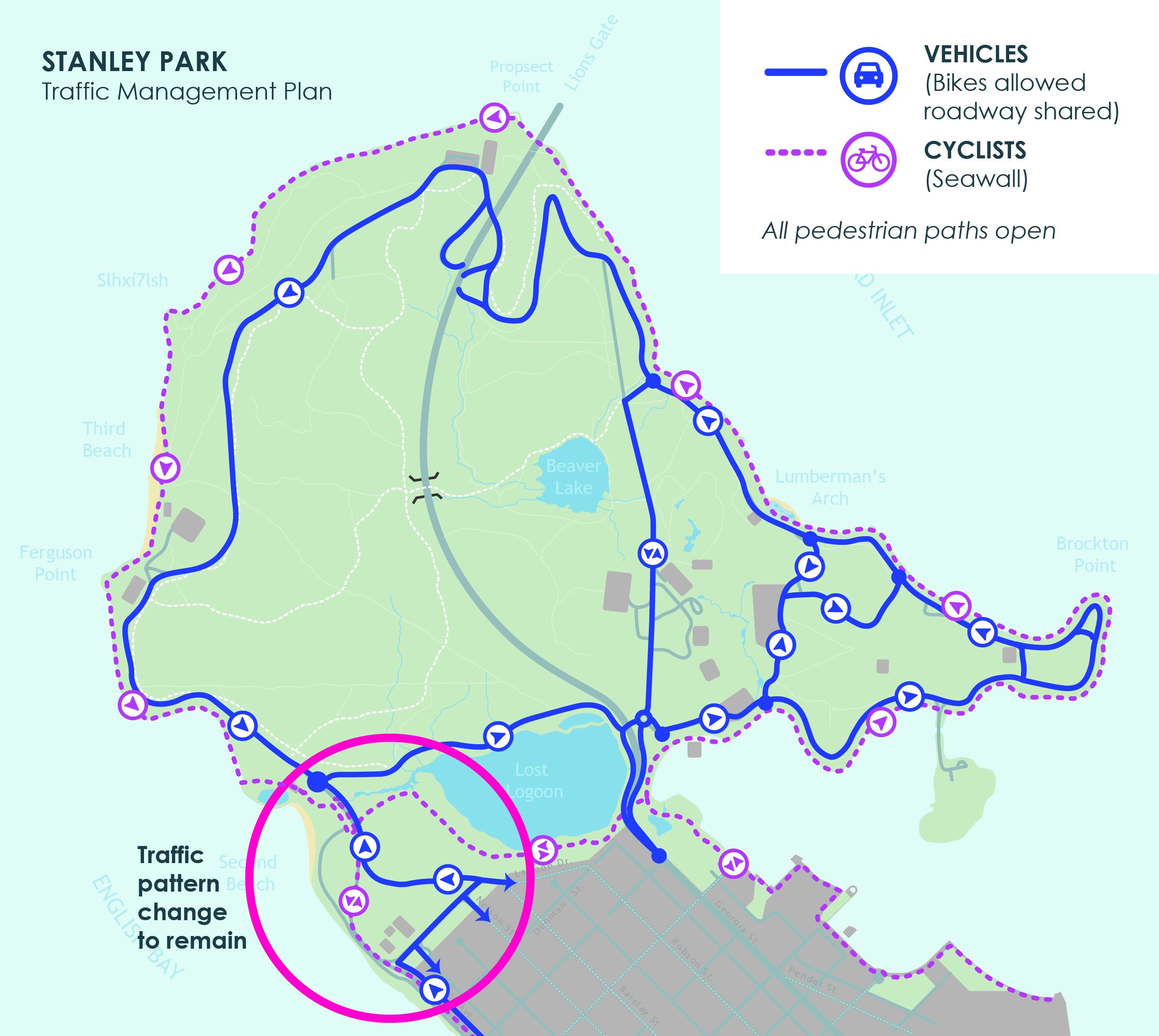 Stanley park hot sale bike trails