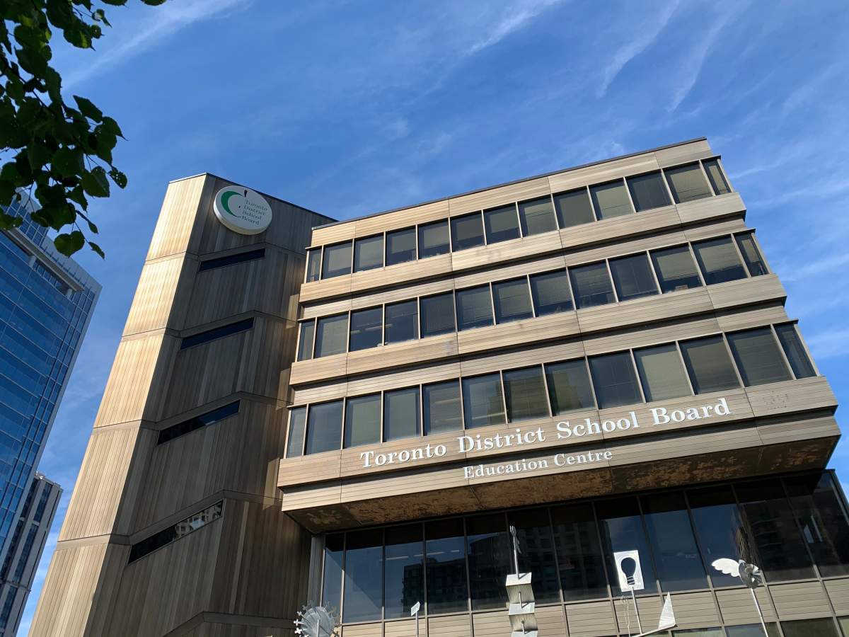 The Toronto District School Board headquarters at 5050 Yonge Street.