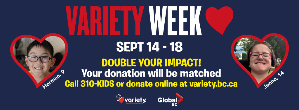 Global BC & 980 CKNW supports Variety Week - image