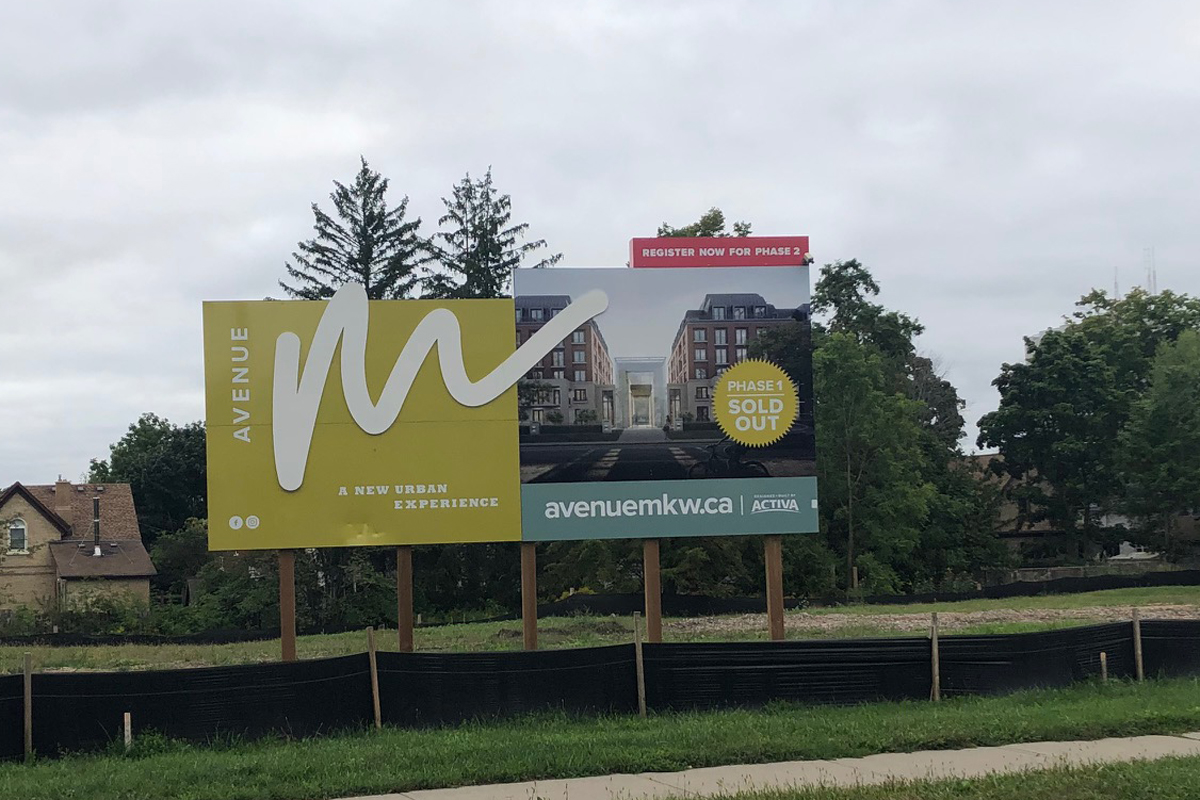 The Avenue M project was to be built in the Olde Berlin Town neighbourhood.