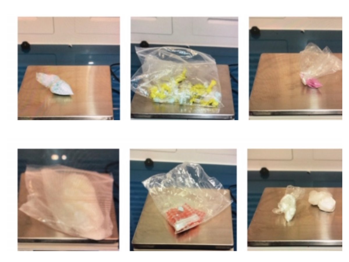 Peterborough police seized a variety of drugs.