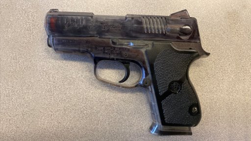 Police recovered an imitation firearm from a man who allegedly pointed the gun in two separate incidents in Hamilton’s north end.