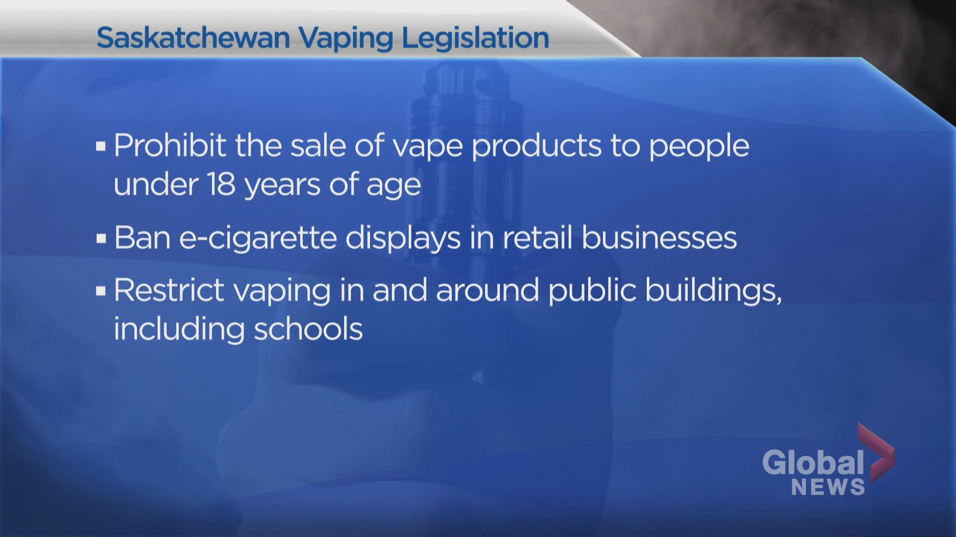 Provincial Consultation On Flavoured Vaping Products Underway In ...