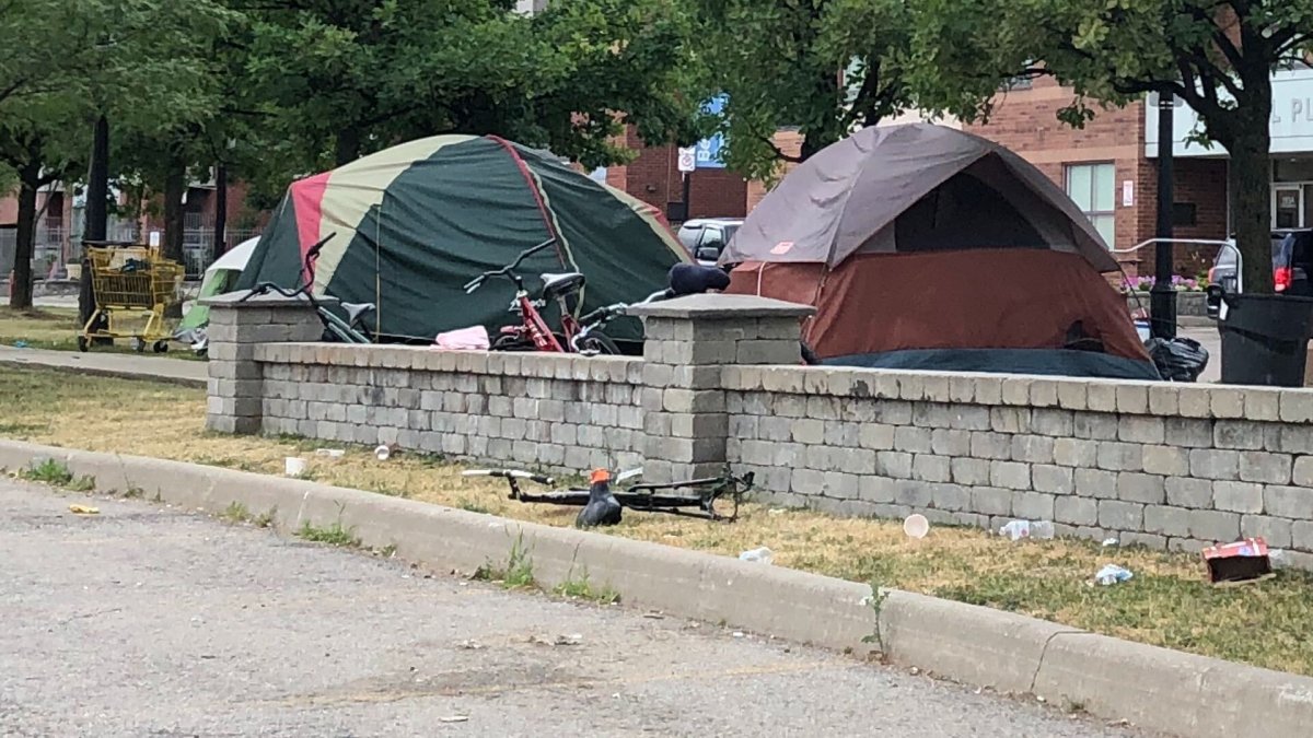 Hamilton police say a waste collector was assualted near an encampment on Ferguson Avenue on the morning of Tuesday Aug. 25, 2020.