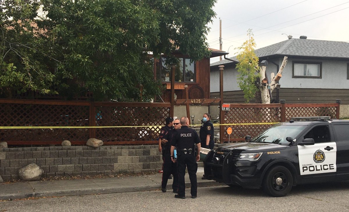 Police responded to a fatal stabbing in northeast Calgary on Monday, Sept. 21, 2020.